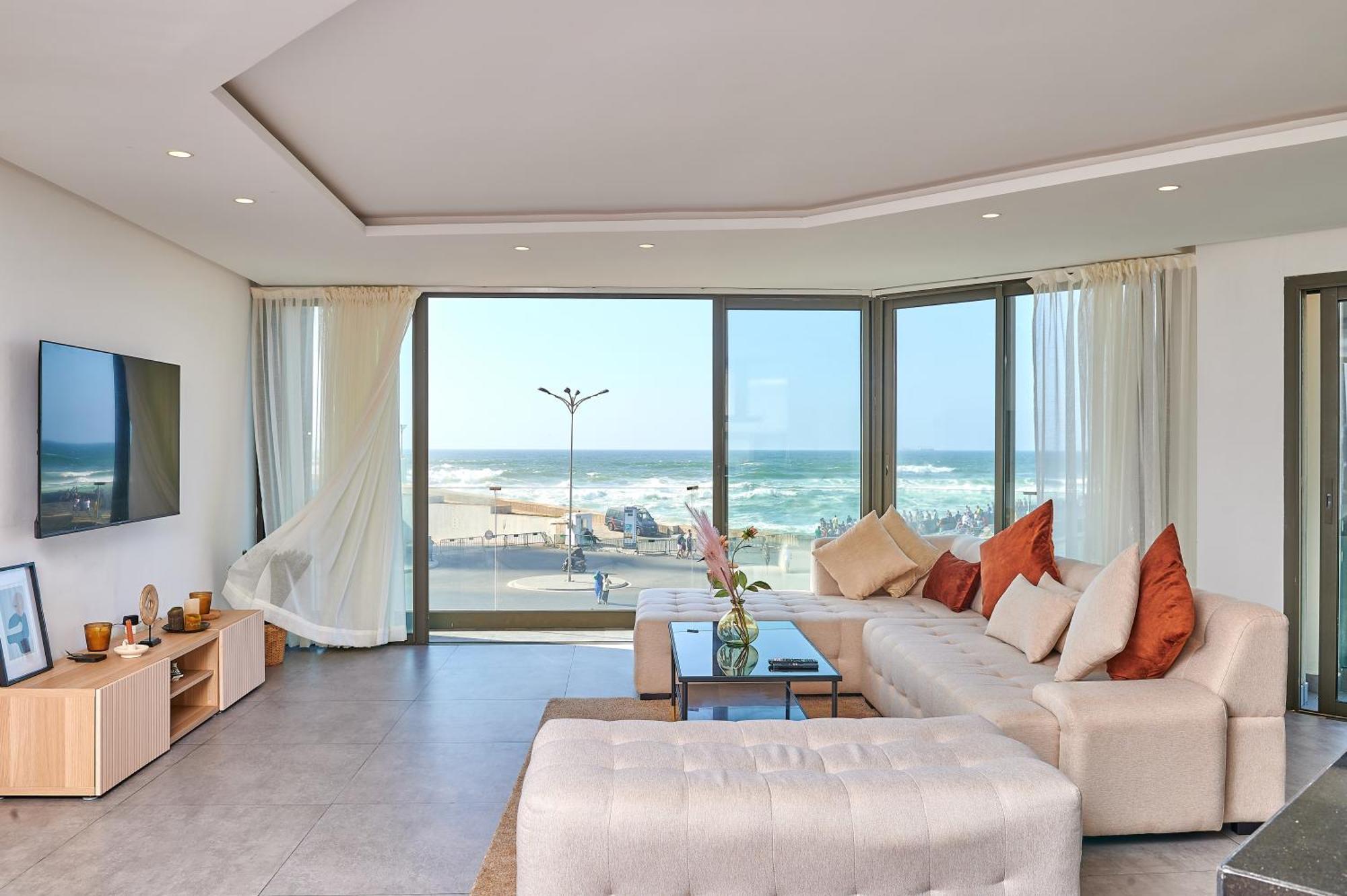 Apartment Sea View B3 - Mosquee Hassan II - By Thecasaedition Casablanca Bagian luar foto